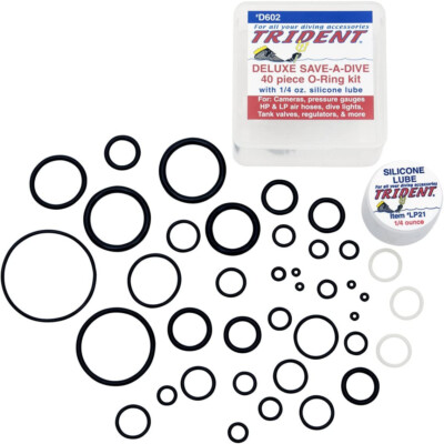 Scuba Tauchen Reparatur Ersatzteil Save-A-Dive 40 Stück O-Ring Set D602