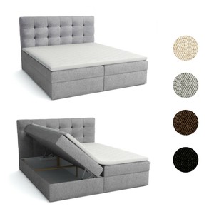 Bruno Boxspringbett Doppelbett Schlafzimmer Bett Bettkasten Matratze H3 Topper Ebay