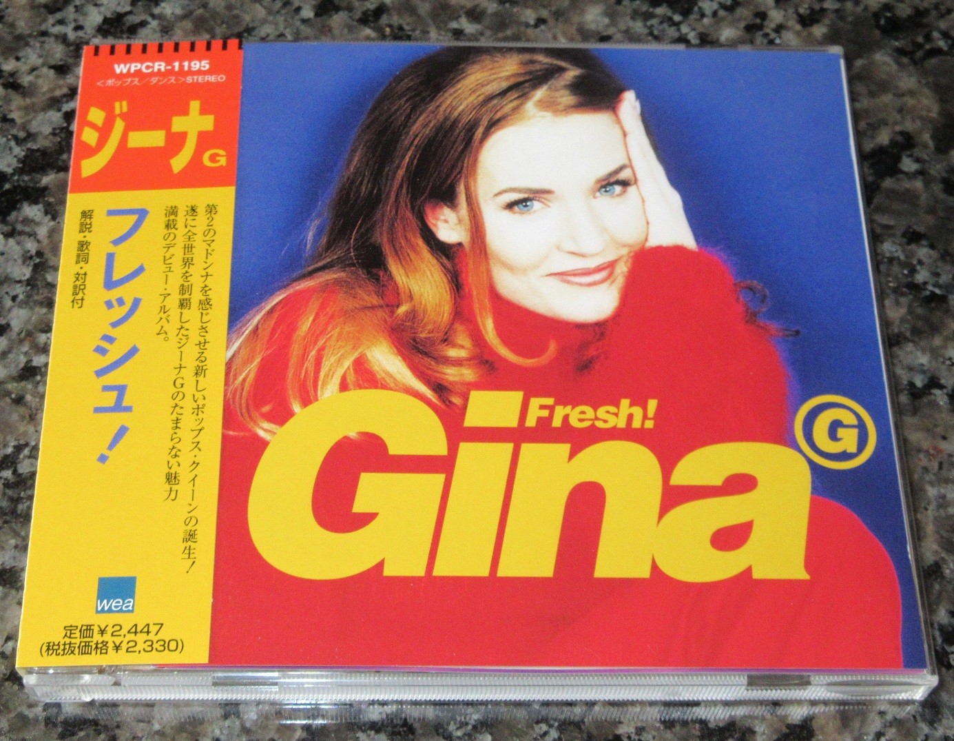 Free Ship Promo Gina G Japan Cd With Obi Fresh 2 Bonus Tracks More Listed Ebay