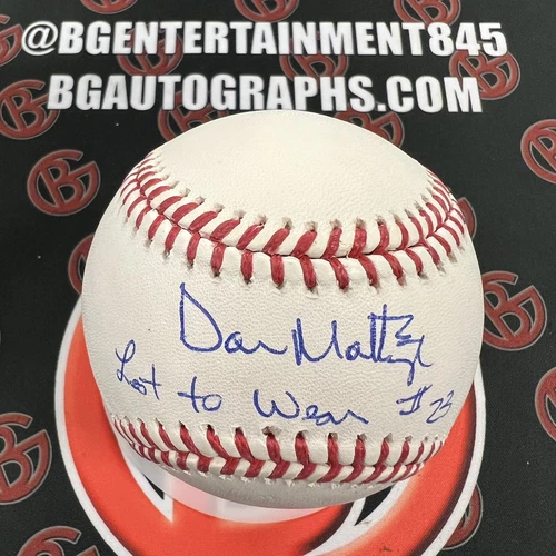 Don Mattingly New York Yankees Signed OMLB Autographed Baseball Steiner COA