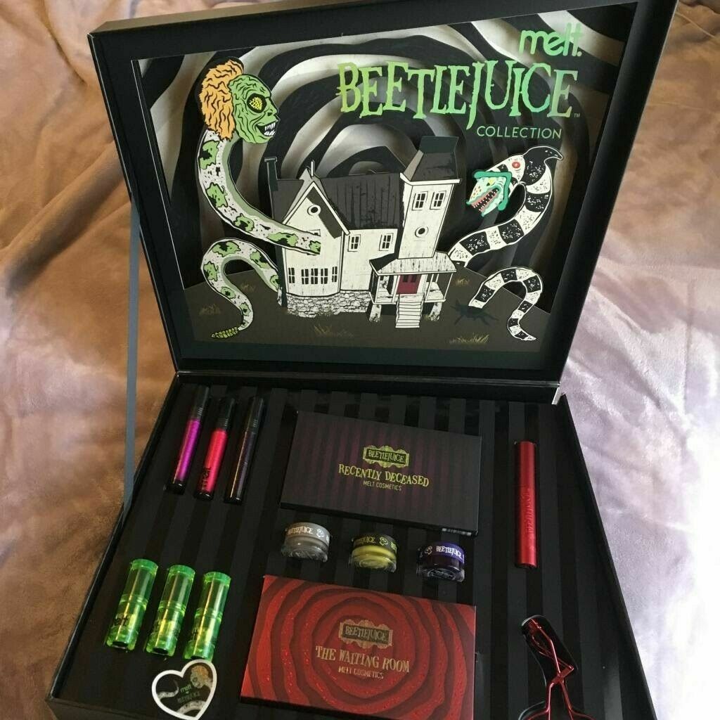 Melt Cosmetics x Beetlejuice メイクセット Melt Cosmetics X Beetlejuice PR Collection 💚💜🖤 Limited Edition