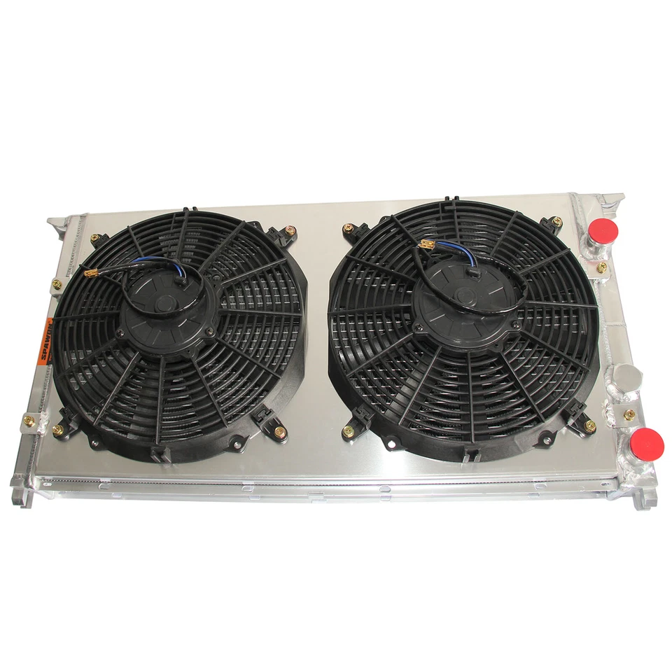 Radiador SPAWON + cubierta del ventilador para Volkswagen Golf GTI VR6 Jetta V6 MT 1994-1998 Foto 4 de 4