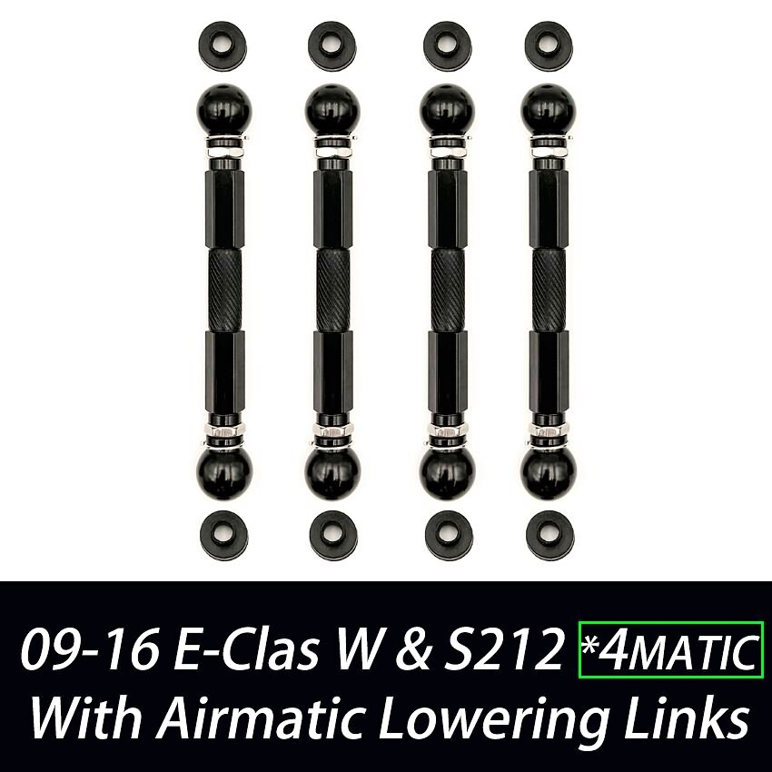 For 10-16 MERCEDES BENZ E ADJUSTABLE LOWERING LINKS SUSPENSION KIT