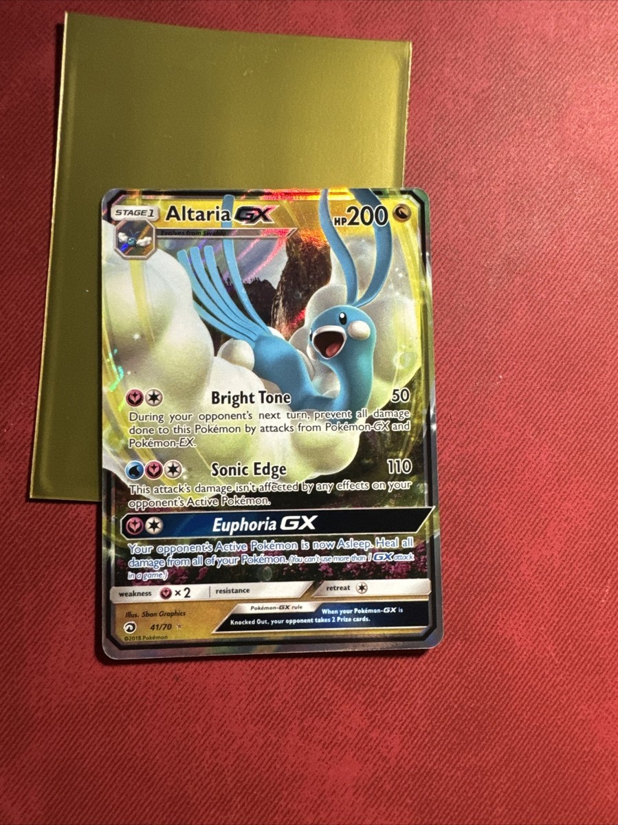 Altaria GX - 41/70 - Pokemon Dragon Majesty Sun & Moon Ultra Rare
