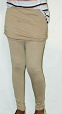 Love In Skirted Leggings- BEIGE- Size M