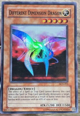 Different Dimension Dragon DCR-015 Unlimited Super Rare