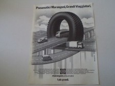 advertising Pubblicità 1987 PNEUMATICI MARANGONI