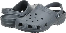 Crocs Men's Classic Clogs (Best Sellers) Slate Grey, US Men's Size 12 (1685)