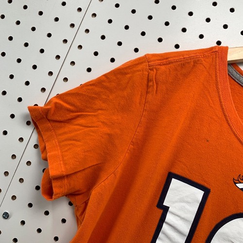 Denver Broncos NIke Youth Boys Size XL Orange #18 Peyton Manning 19x27 - Picture 5 of 13