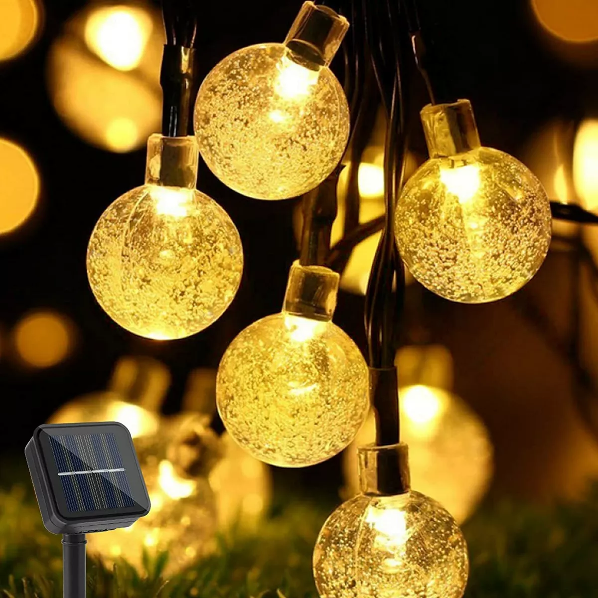 White garden lights solar outlet