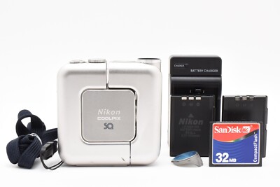 Nikon COOLPIX SQ 3.1MP Digital Camera - Silver for sale online | eBay