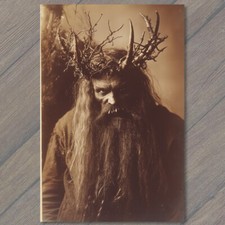 Art Print Krampus Evil Horns Christmas Weird Festive Scary Unusual Creepy XMAS