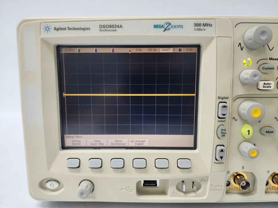 Agilent  DSO6034A Oscilloscope 300MHz , 4 Analog Channels - Image 4 of 4