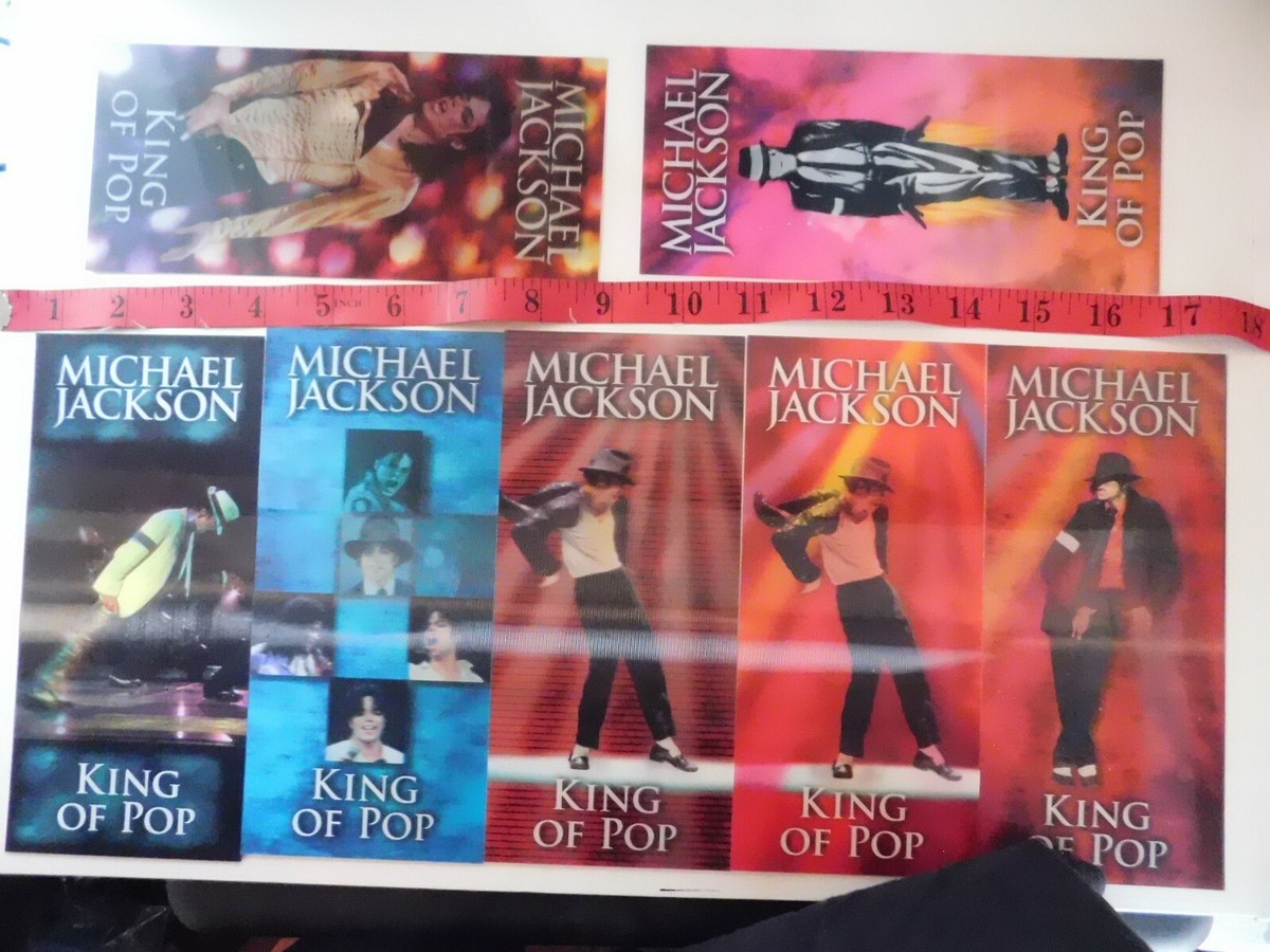 Michael Jackson King Of Pop This Is It Lenticular Concert