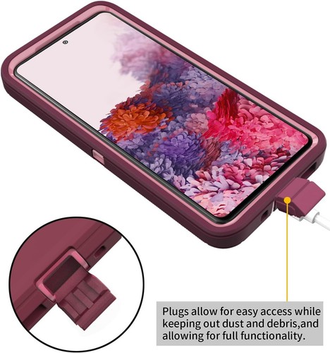 For Samsung Galaxy S20 FE 5G Case Heavy Duty Shockproof Rugged Protective Cover - Picture 7 of 33