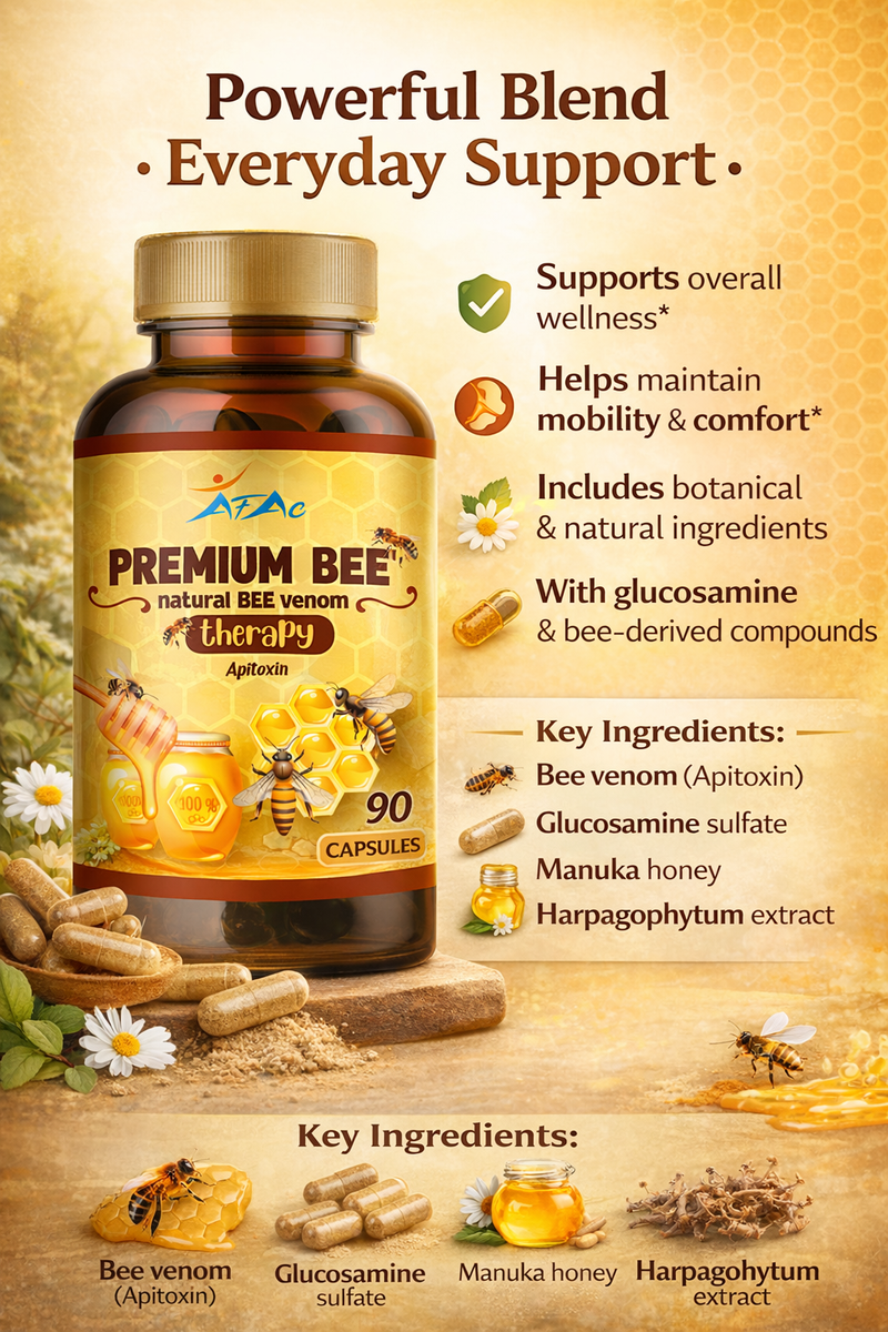 NATURAL BEE Venom Arthritis support anti-inflamatory Extract Abee