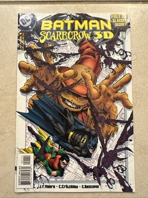 Batman: Scarecrow 3D #1 - 1998 - DC Comics - 3D Glasses NOT Attached  