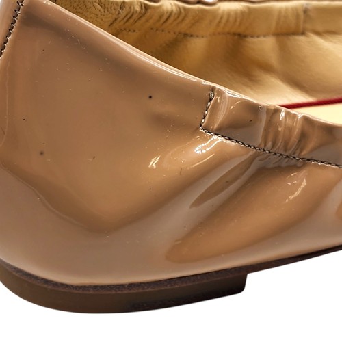 Christian Louboutin Gloriana Cuir Ballet Plats Chair Ue 36.5 US 6 - Neuf - Photo 7 sur 10