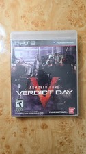 Armored Core Verdict Day (PS3, PlayStation 3) CIB,COMPLETE! From Software TESTED