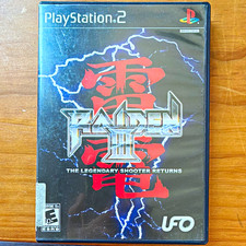 UFO Interactive Raiden III Sony PlayStation 2 Shooter E10+ NTSC-U/C Raiden