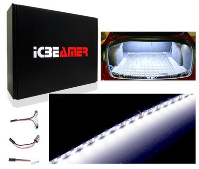 White 12'' HID Bright LED strip light Interior Auto Trunk Cargo Illumination P269