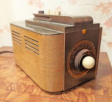 1930's Vintage Kadette Tunemaster KRC2 Art-Deco Streamlined Radio Remote Control