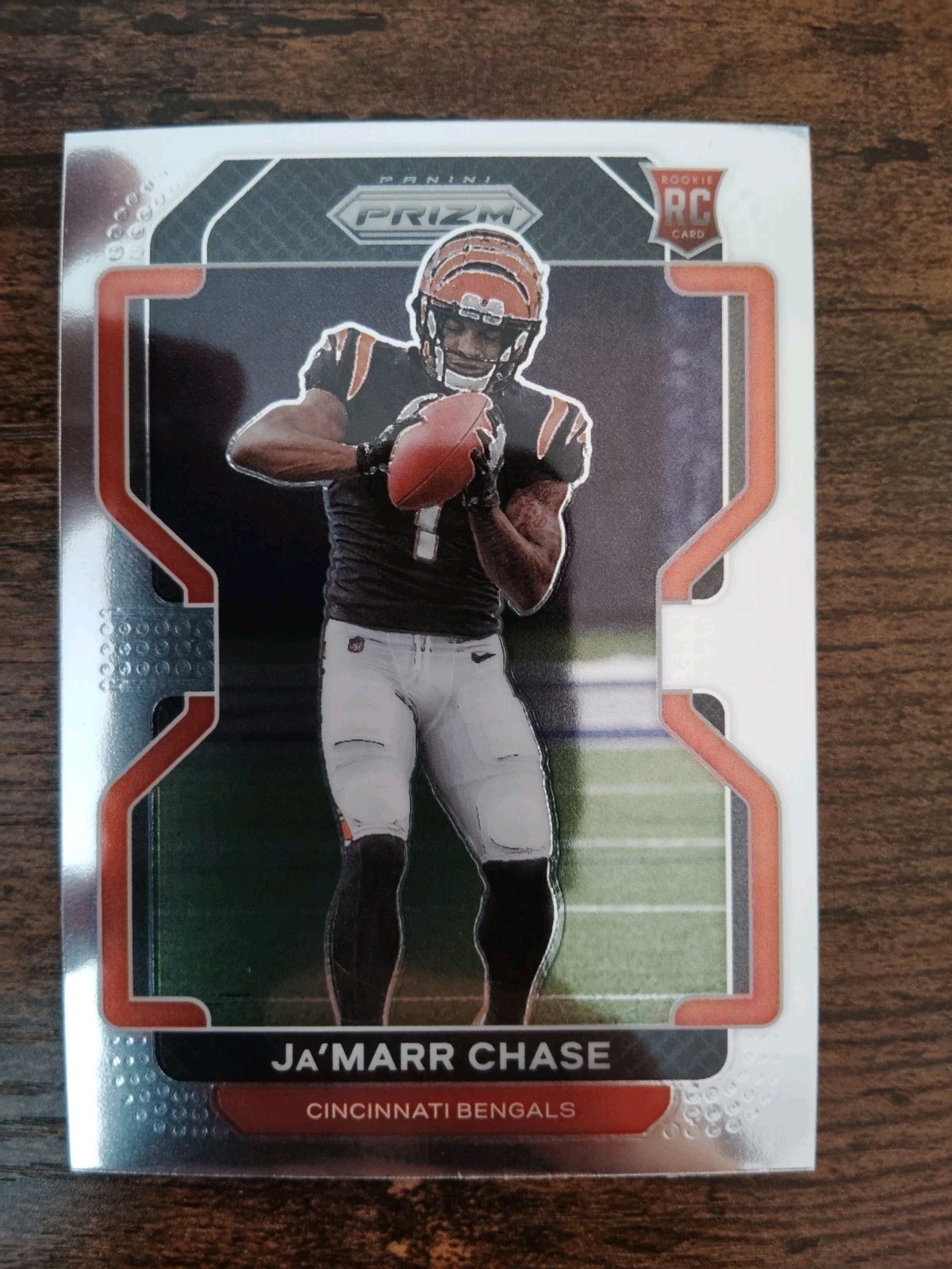 2021 Panini Prizm Ja'Marr Chase #337 Rookie Base Bengals NFL