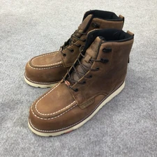 Brunt Marin Nano Toe Boots Mens Size 11.5 Brown Moc Toe Work Safety EH ASTM