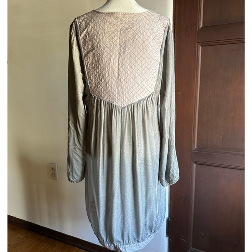 3.1 PHILLIP LIM Vintage Y2K Velvet Split Neck Dress - Size 4 - Bild 2 von 4