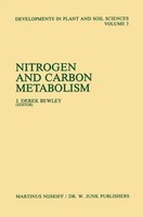 J. Derek Bewley | Nitrogen And Carbon Metabolism | Buch | Englisch (1981)