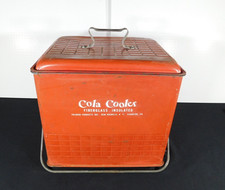 PRODUITS POLORON VINTAGE années 50 / NEUF ROCHELLE, NY - REFROIDISSEUR COLA DE COLLECTION