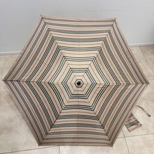 Burberry Foldable Umbrella Check Pattern Classic Compact Outdoor Rain Gear