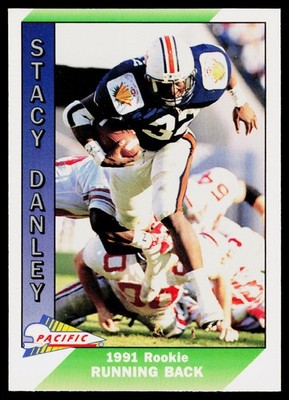 Stacy Danley, 1991 Pacific, #549, Seattle Seahawks, RC | eBay
