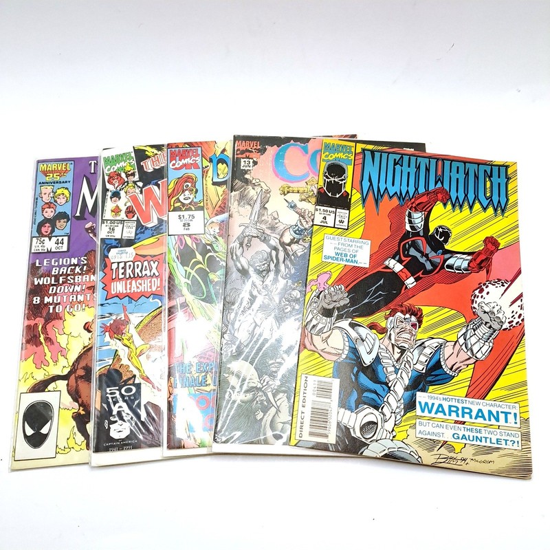 Marvel Comics Lot of 7 – New Mutants, Cable, Darkhawk, Conan – NM/VF