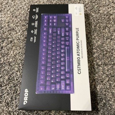 Drop CSTM80 Atomic Purple Mechanical Keyboard Wired USB QWERTY English