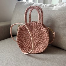 Clare V Petite Alice Shoulder Bag Blush Pink ...