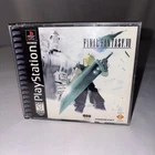 Final Fantasy VII PS1 Black Label  1997 Squaresoft No Manual