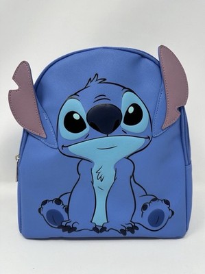 NWT Bioworld Disney Lilo & Stitch Mini Backpack Purse Blue Gray Black