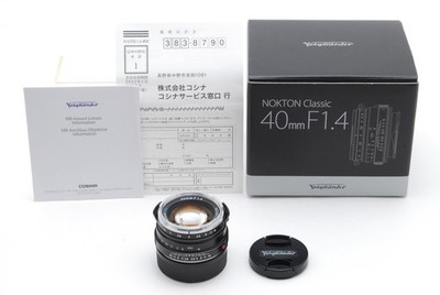 [Almost Unused] Voigtlander NOKTON Classic 40mm F1.4 SC VM Single Coat JAPAN