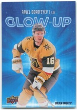 2025-26 Upper Deck Series 2 Glow Up #GU-22 Pavel Dorofeyev Vegas Golden Knights