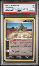 2007 POKEMON EX POWER KEEPERS PRERELEASE #27 CACTURNE PSA 7 on eBay