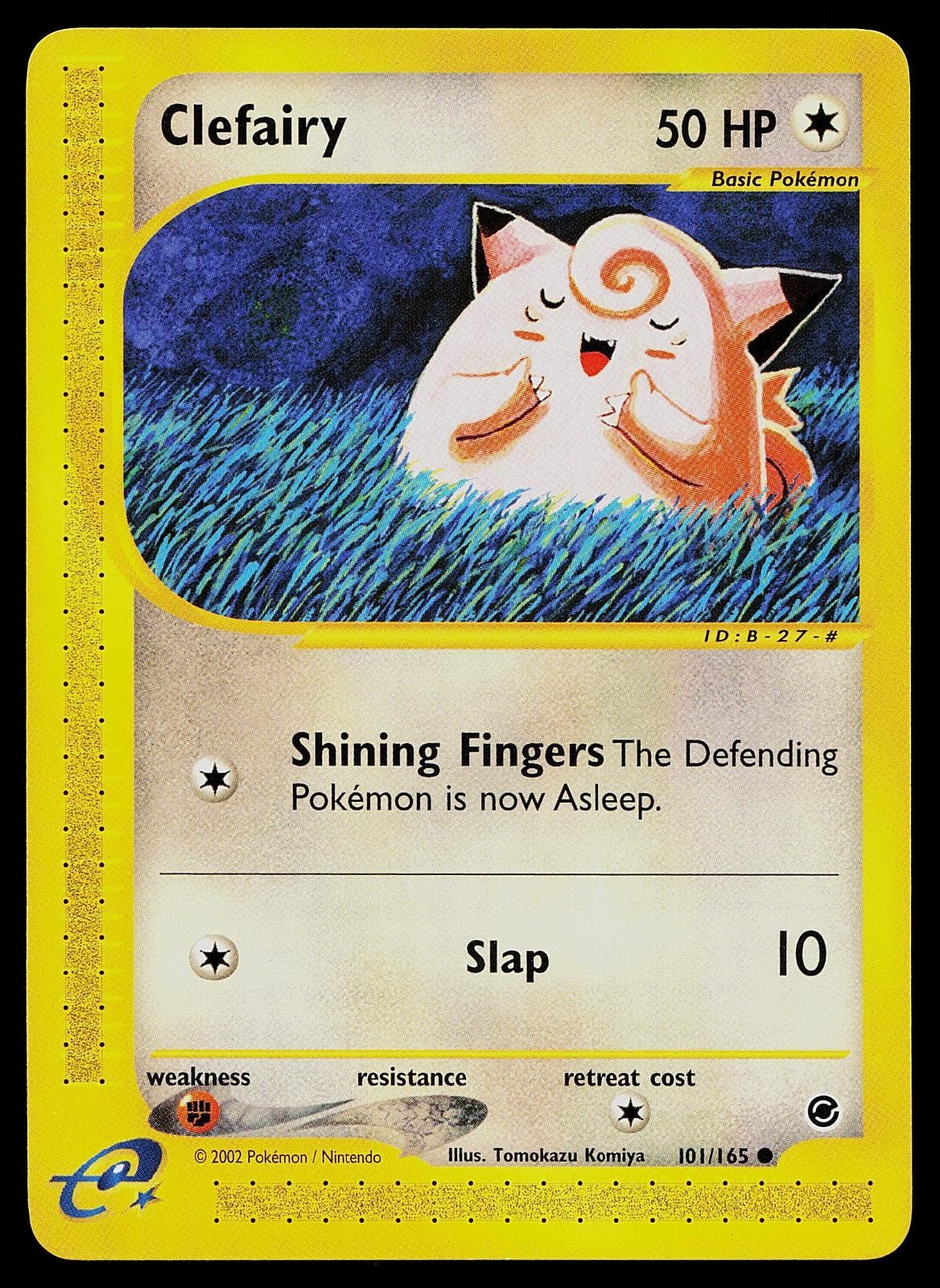 Pokemon Card - Clefairy Expedition Base Set 101/165 Common