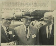 1967 Press Photo W. Russell Barrow, Lewis Gottlieb, Ed Stagg - noa25949