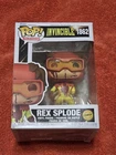 Funko POP! TV Invincible Rex Splode #1862 Vinyl Figure CHASE Variant  Box Damage