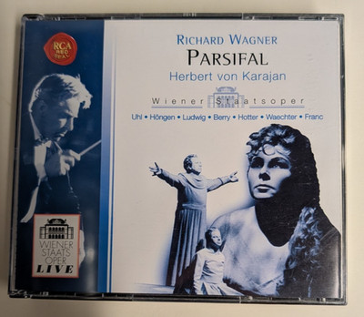 Wagner Parsifal 4CD Herbert Von Karajan Hans Hotter Christa Ludwig RCA
