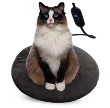 Pet Heating Pad for Cats Small Dogs Waterproof Auto Shut-Off PVC 16X16 inch