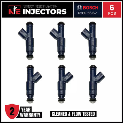 Upgrade 4 Hole 24lb Bosch Fuel Injector Set Better Performance 99-04 Jeep 4.0