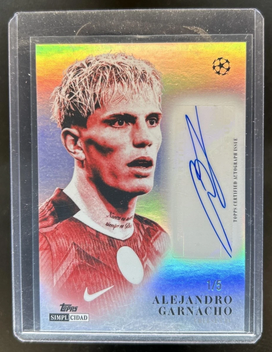Alejandro Garnacho Trading Cards for sale | eBay