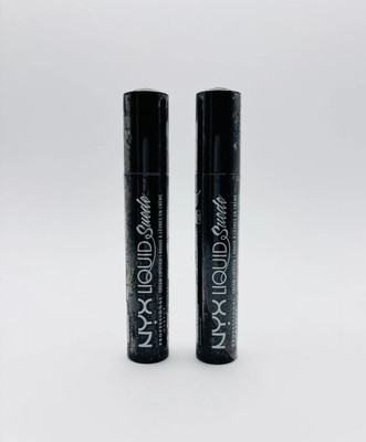 X2 NYX Liquid Suede Cream Lippenstift - Alien (LSCL24) - je 4 ml
