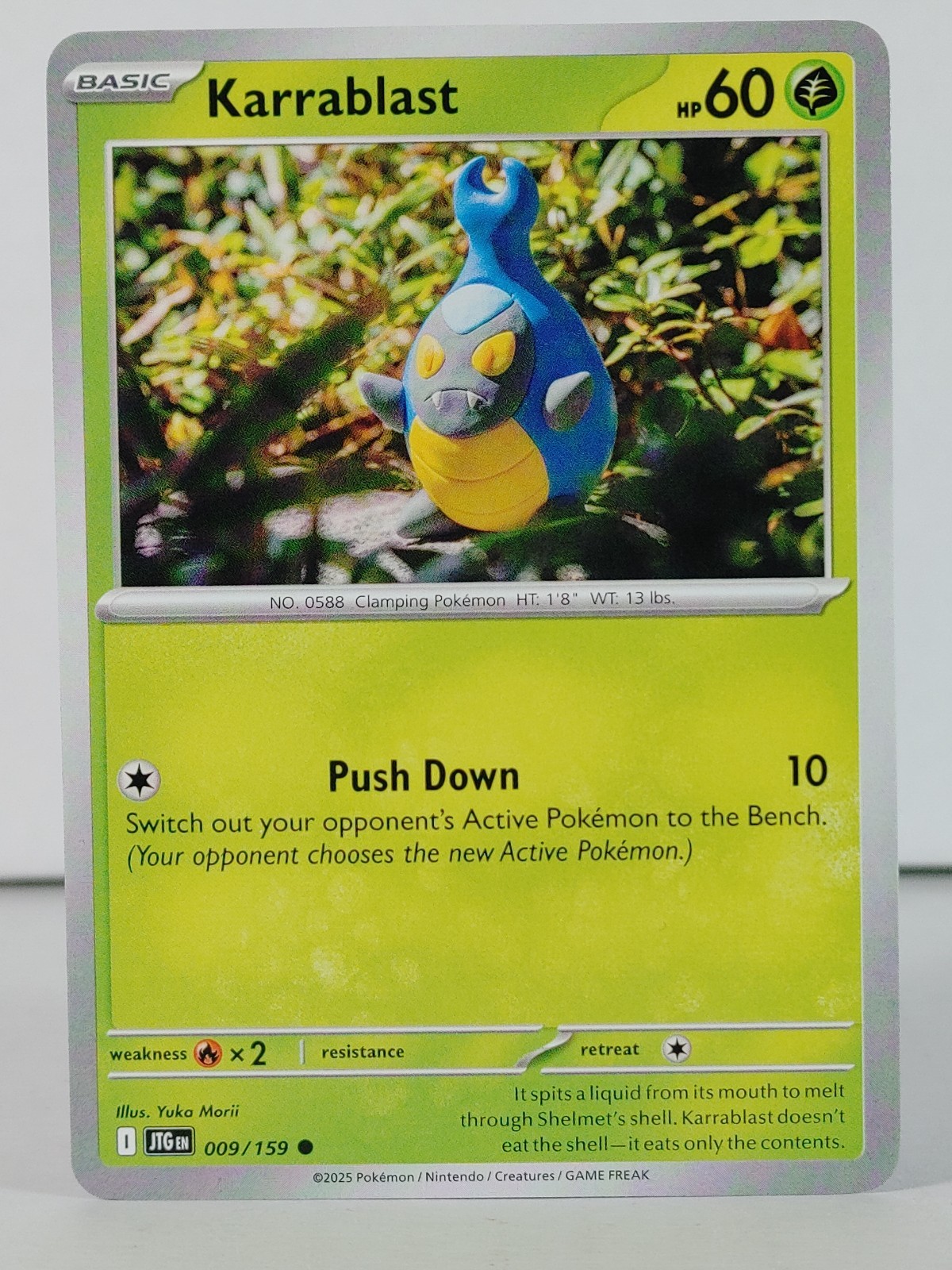 Karrablast -  POKEMON - Journey Together - 009/159 - singles
